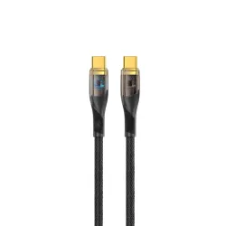 Tellur Data Cable Type-C to Type-C PD60W 100cm Black