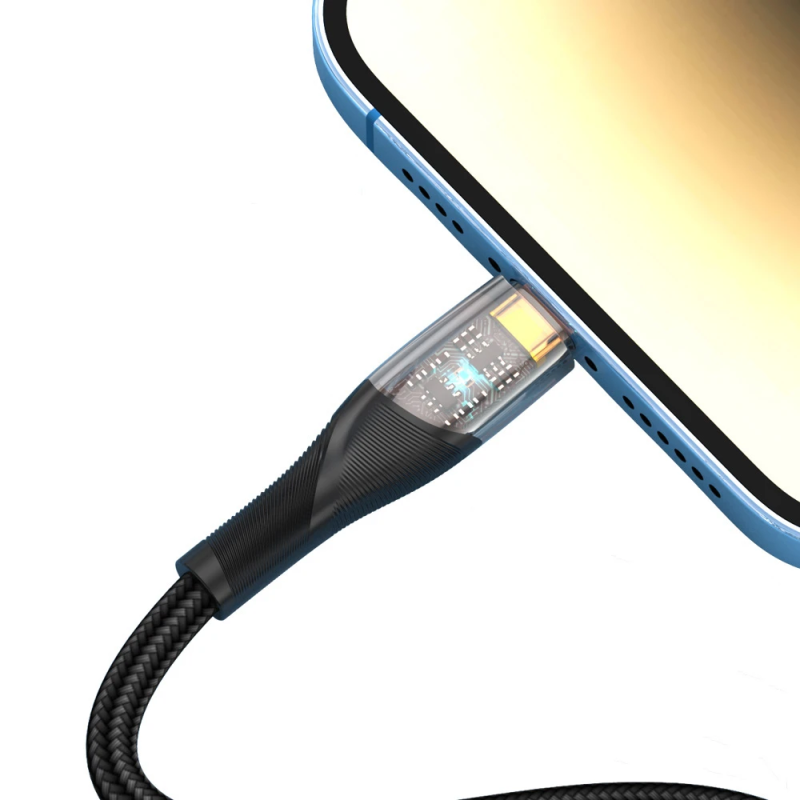 Tellur Data Cable Type-C to Type-C PD60W 100cm Black