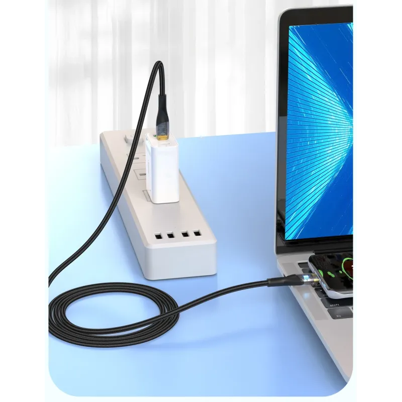 Tellur Data Cable Type-C to Type-C PD60W 100cm Black