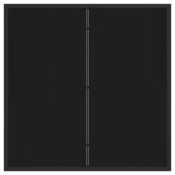 vidaXL Dārza ēdamgalds 5 pcs Melna Tērauds ar pulverkrāsas pārklājumu