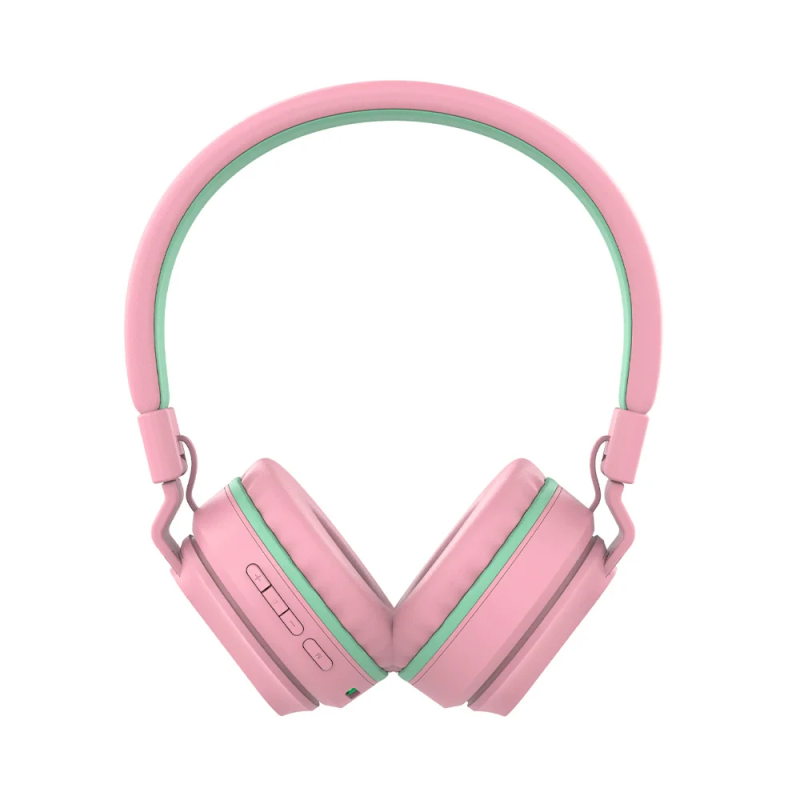 Tellur Buddy Bluetooth Over-Ear Headphones Pink