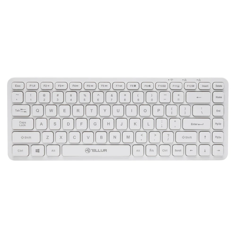Tellur Mini Wireless Keyboard White