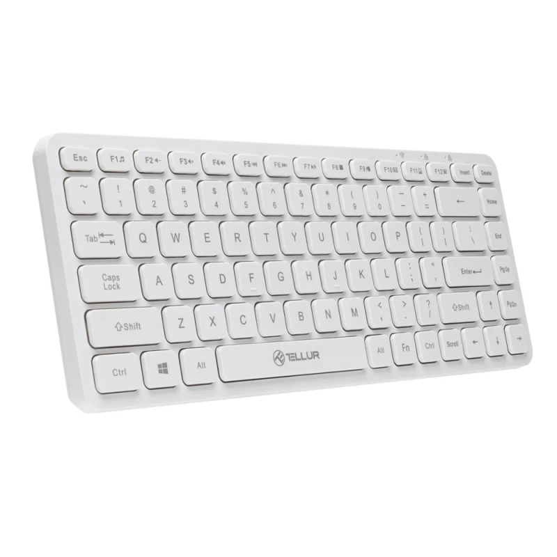 Tellur Mini Wireless Keyboard White