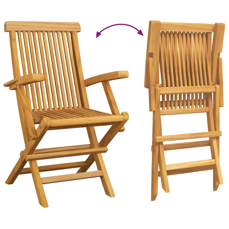 vidaXL Dārza ēdamgalds 7 pcs Brūna Ciets tekša koks