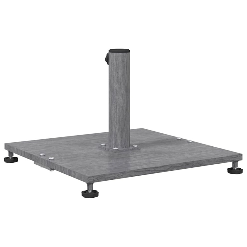 vidaXL Saulessarga pamatne Tumši pelēks koka izskats 45 x 45 x 31 cm