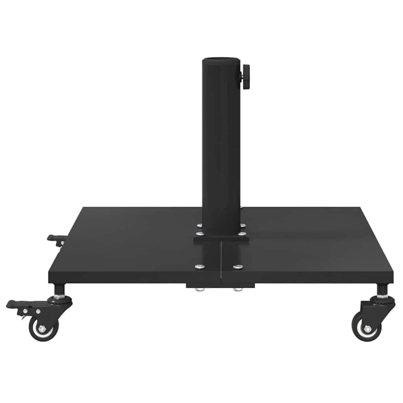 vidaXL Saulessarga pamatne Melna 45 x 45 x 31,5 cm