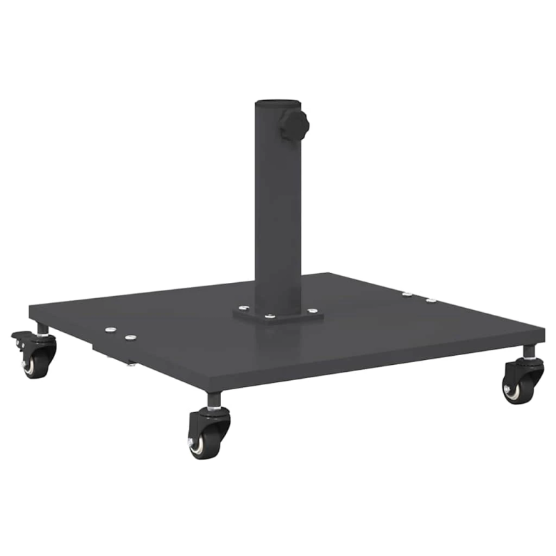 vidaXL Saulessarga pamatne Tumši pelēks 45 x 45 x 31,5 cm