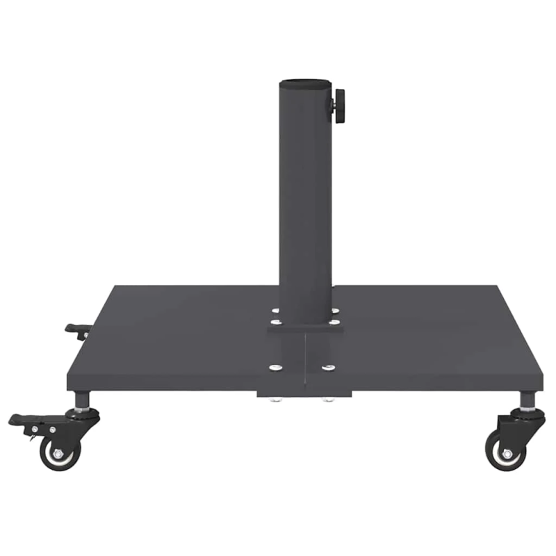 vidaXL Saulessarga pamatne Tumši pelēks 45 x 45 x 31,5 cm