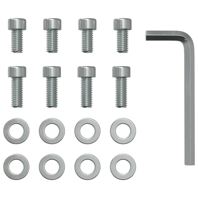 vidaXL Saulessarga pamatne Sudraba 23 x 14 x 6 cm