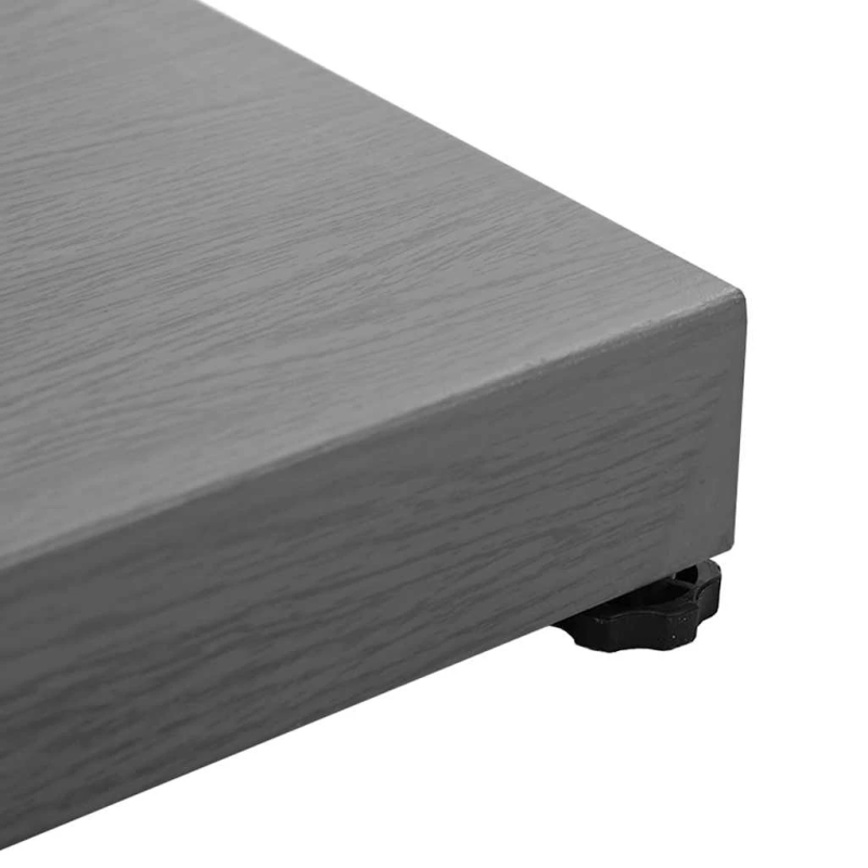 vidaXL Saulessarga pamatne Tumši Pelēks Koka izskats 45 x 45 x 31,5 cm