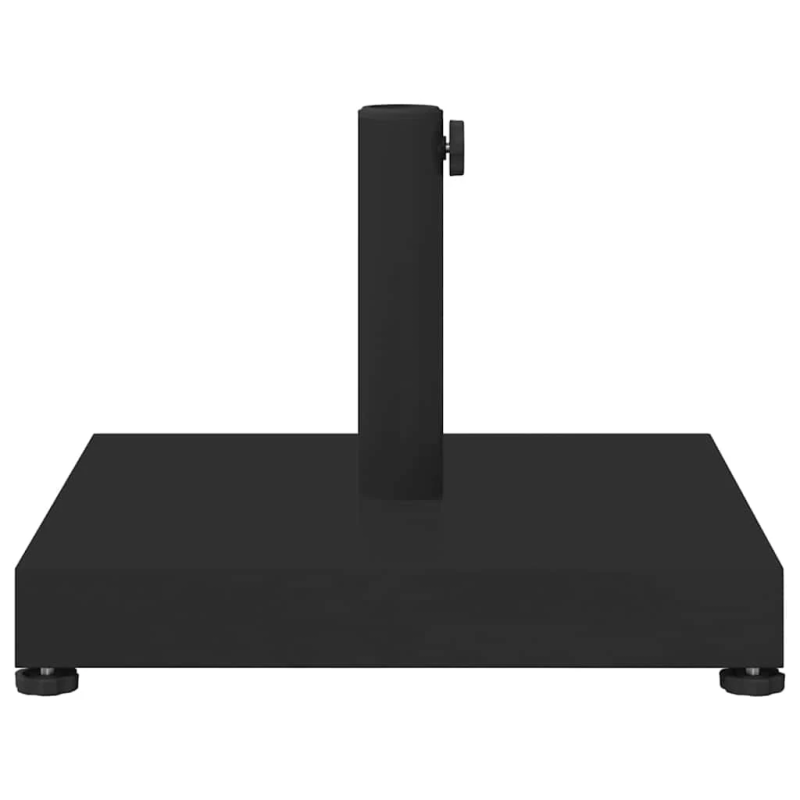 vidaXL Saulessarga pamatne Melna 45 x 45 x 31,5 cm