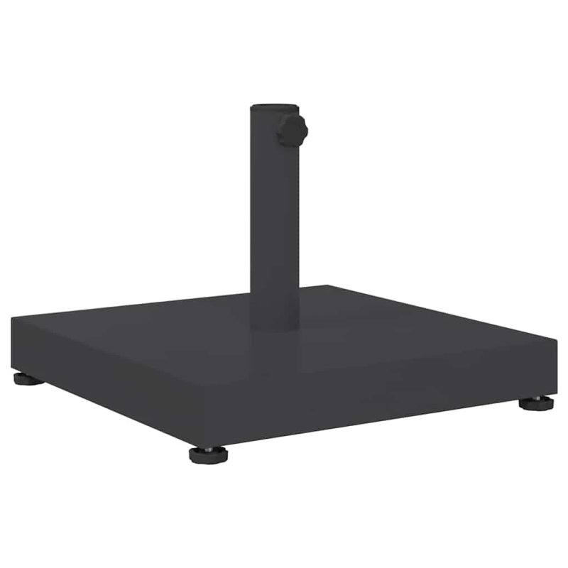 vidaXL Saulessarga pamatne Tumši pelēks 45 x 45 x 31,5 cm
