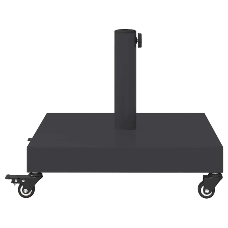 vidaXL Saulessarga pamatne Tumši pelēks 45 x 45 x 31,5 cm