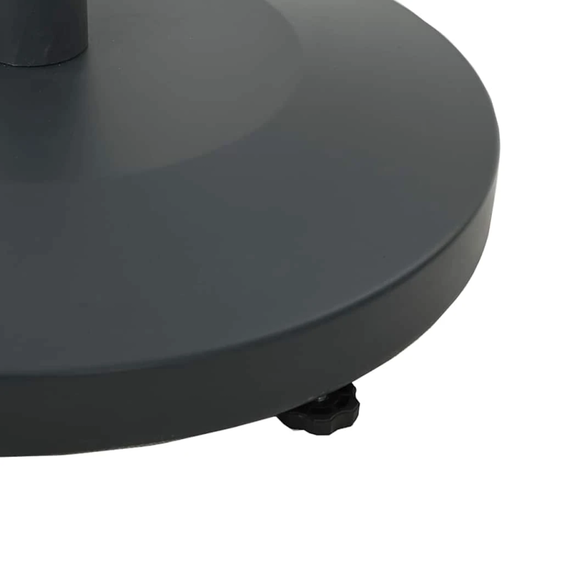 vidaXL Saulessarga pamatne Tumši pelēks 48 x 48 x 32 cm