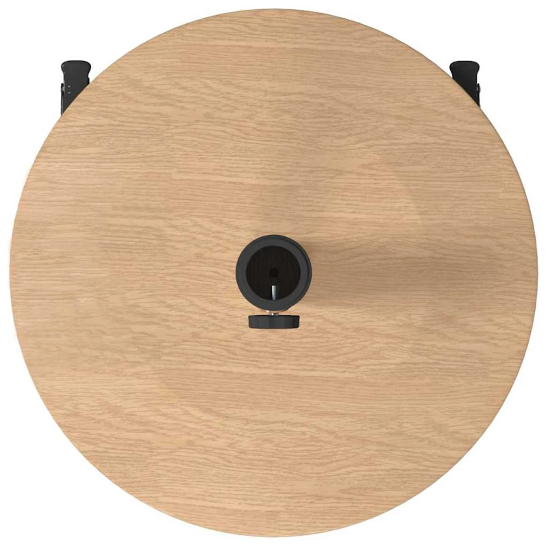 vidaXL Saulessarga pamatne Gaiši koks 48 x 48 x 32 cm