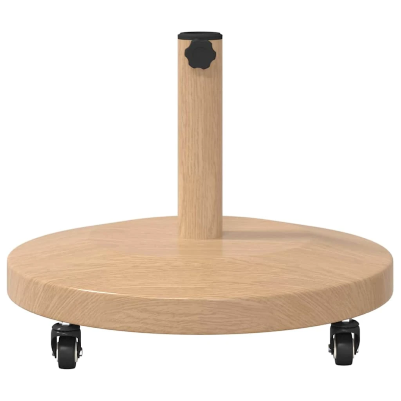 vidaXL Saulessarga pamatne Gaiši koks 48 x 48 x 32 cm