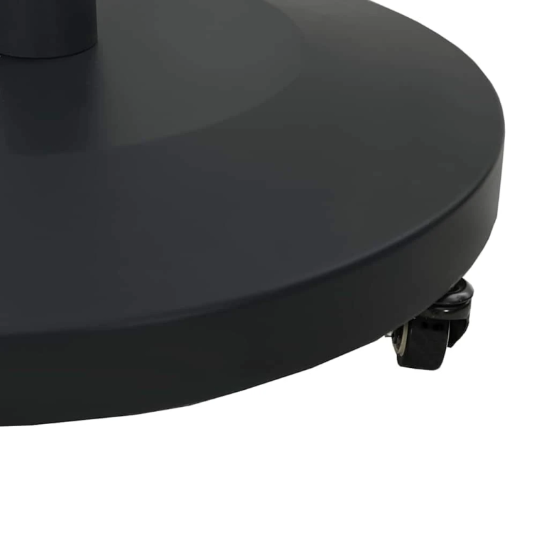 vidaXL Saulessarga pamatne Melna 48 x 48 x 32 cm