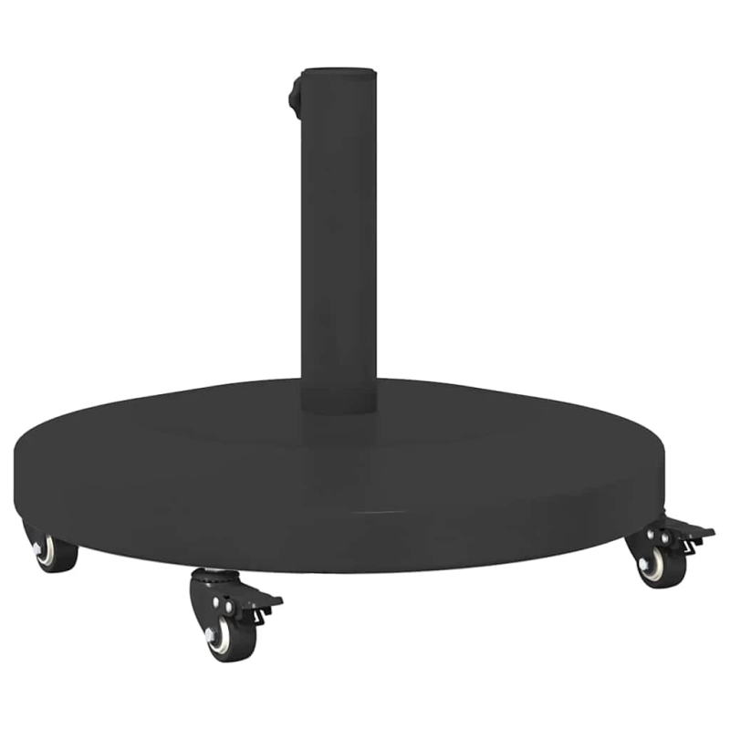 vidaXL Saulessarga pamatne Melna 48 x 48 x 32 cm