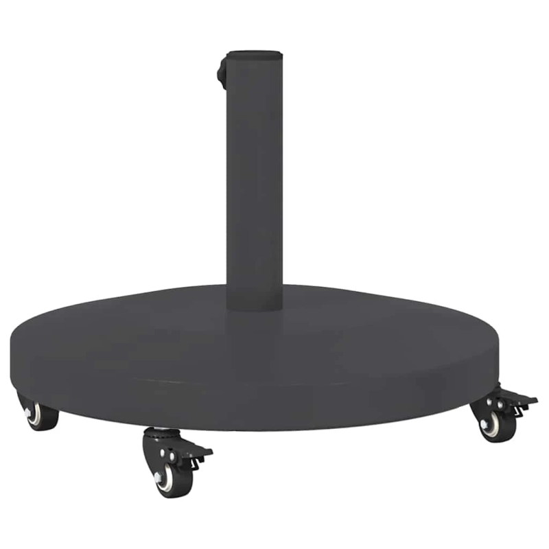 vidaXL Saulessarga pamatne Tumši pelēks 48 x 48 x 32 cm