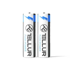 Tellur Flexi Power battery, Super Alkaline, AA LR6, 1.5V, 2 pcs-set