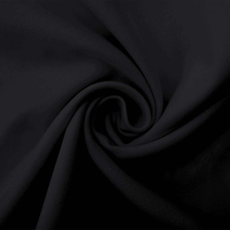 vidaXL Sporta dvieļi 2 pcs Melna 140 x 70 cm Poliesters un poliamīds