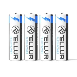 Tellur Flexi Power battery, Super Alkaline, AA LR6, 1.5V, 4 pcs-set