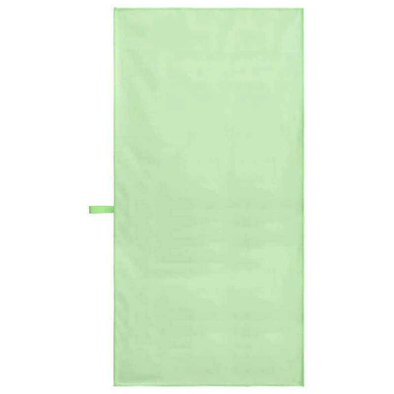 vidaXL Sporta dvieļi 2 pcs Zaļa 100 x 50 cm Poliesters un poliamīds