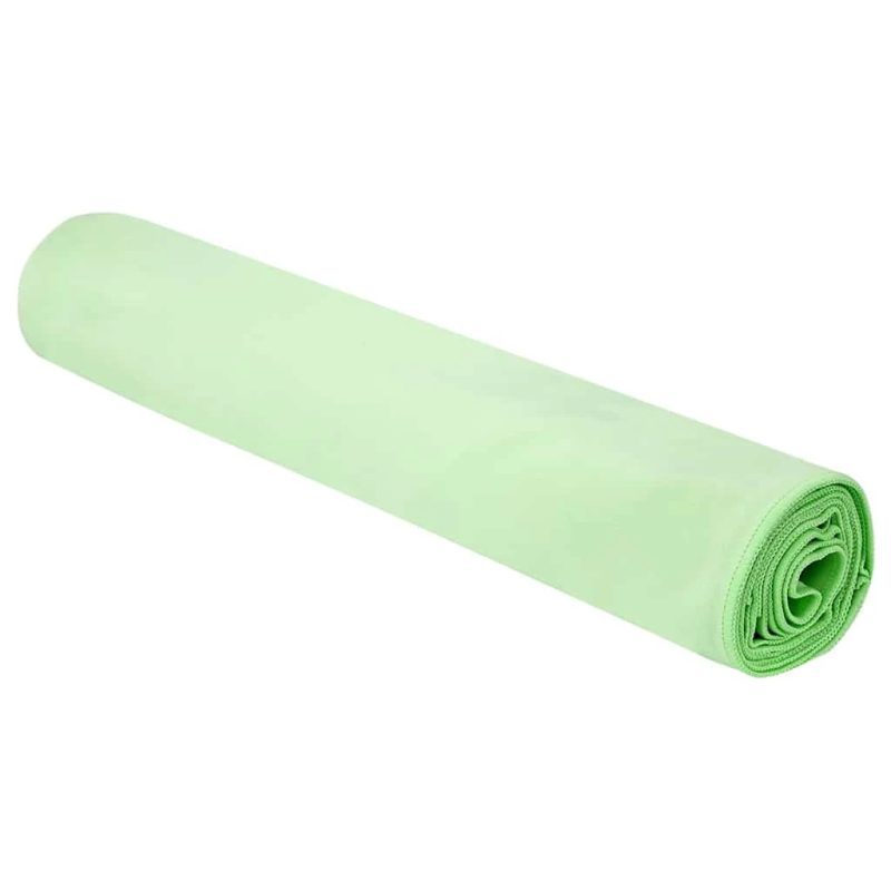 vidaXL Sporta dvieļi 2 pcs Zaļa 200 x 100 cm Poliesters un poliamīds