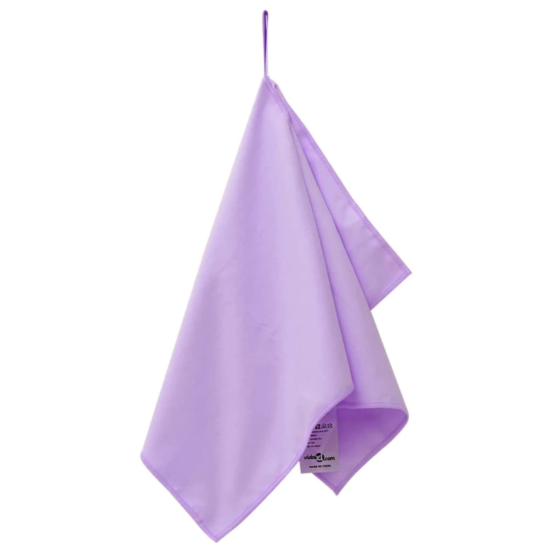 vidaXL Sporta dvieļi 2 pcs Violeta 50 x 30 cm Poliesters un poliamīds