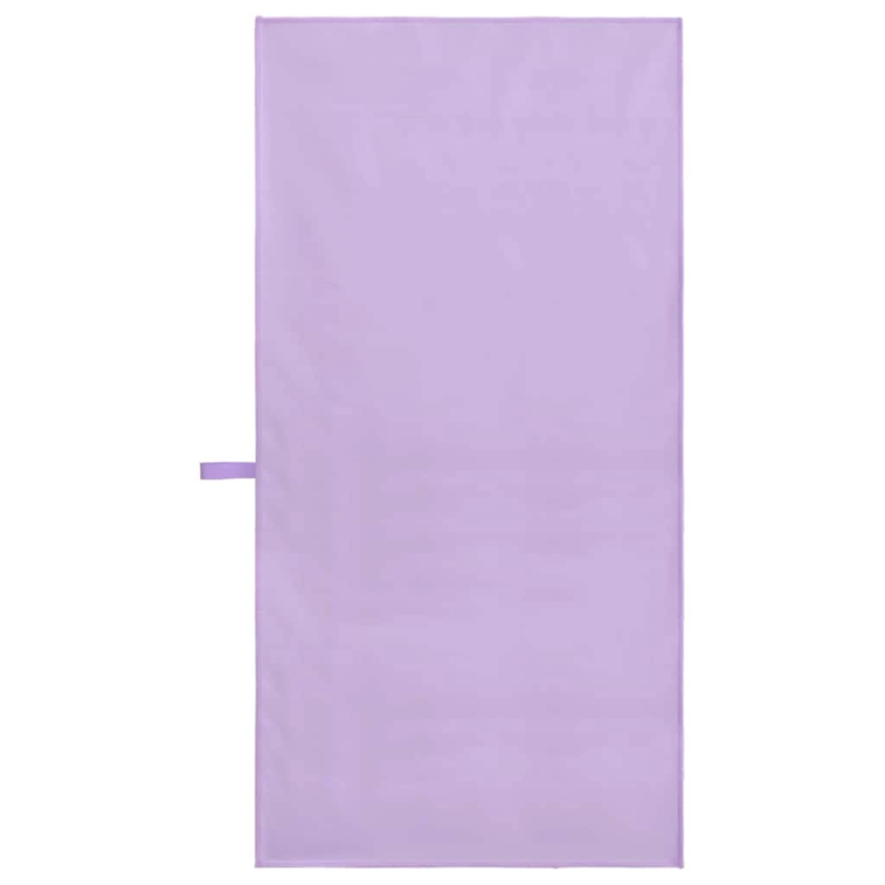 vidaXL Sporta dvieļi 2 pcs Violeta 100 x 50 cm Poliesters un poliamīds