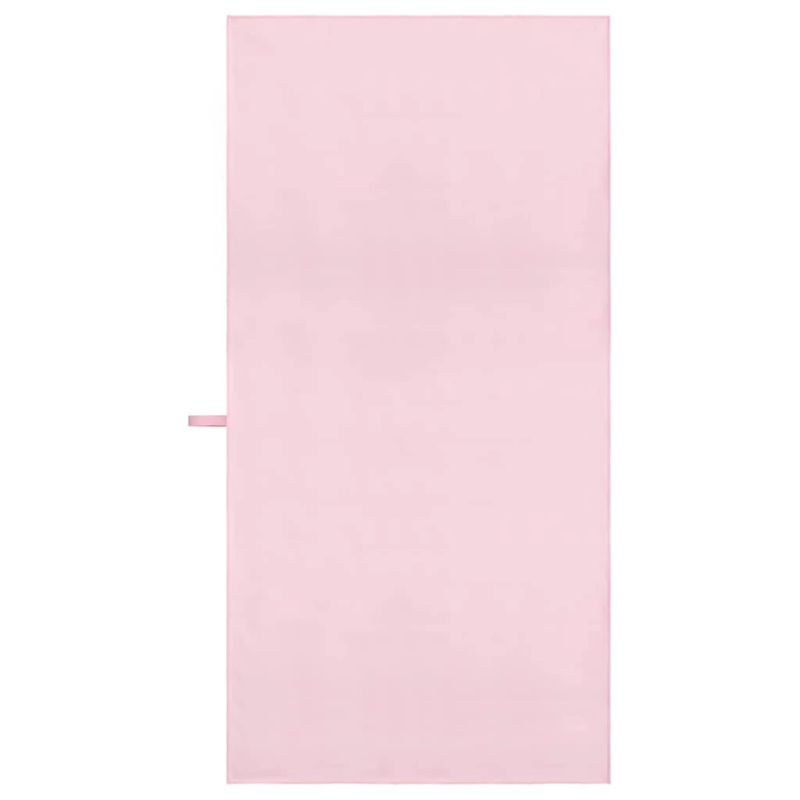 vidaXL Sporta dvieļi 2 pcs Rozā 140 x 70 cm Poliesters un poliamīds