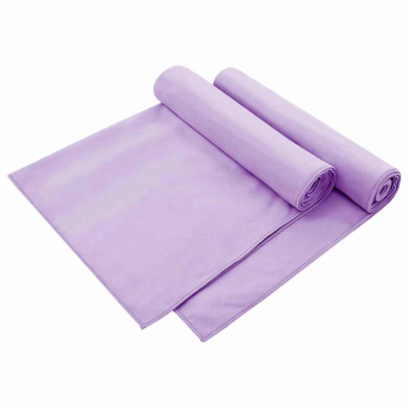 vidaXL Āra krēsla dvieļi 2 pcs Violeta 130 x 60 cm