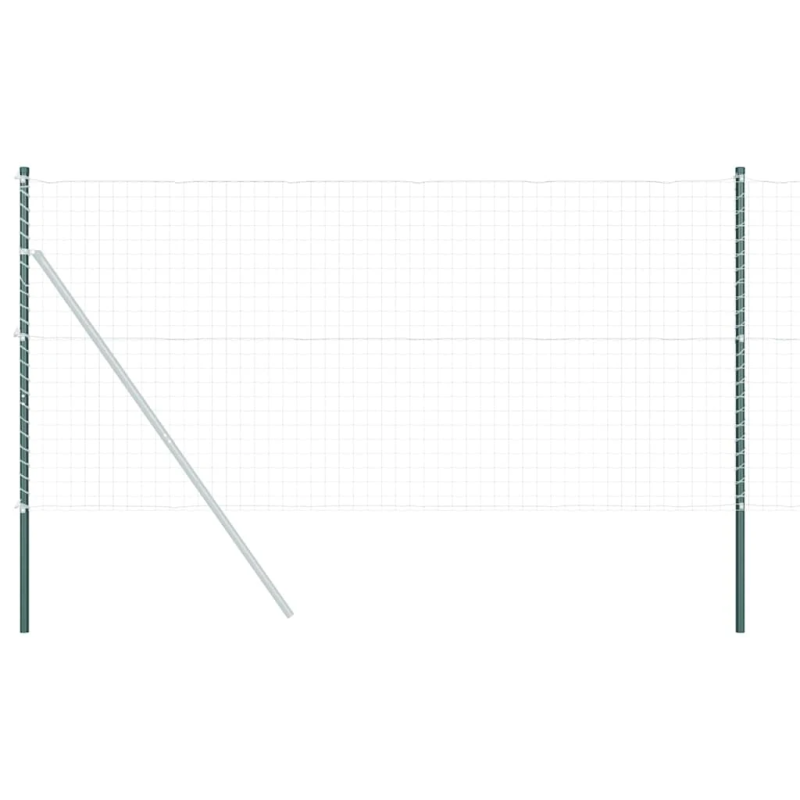 vidaXL Žoga āķis 2 pcs Zaļa Pulverkrāsots tērauds