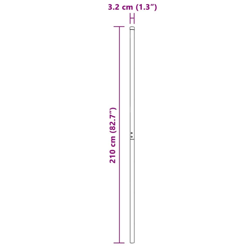 vidaXL Žoga āķis 2 pcs Zaļa Pulverkrāsots tērauds