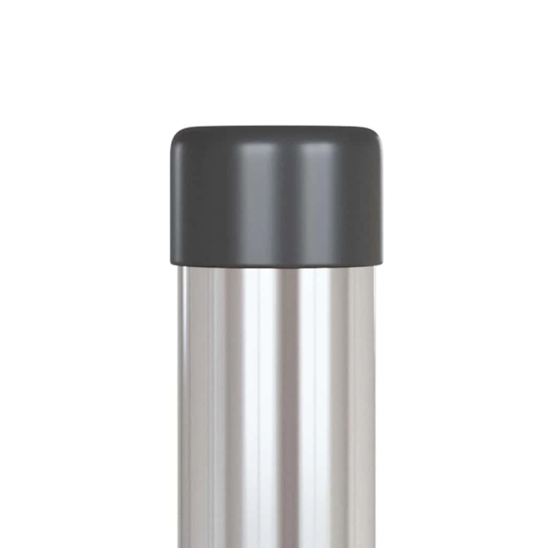 vidaXL Žoga āķis 2 pcs Sudraba 110 cm Pulverkrāsots tērauds