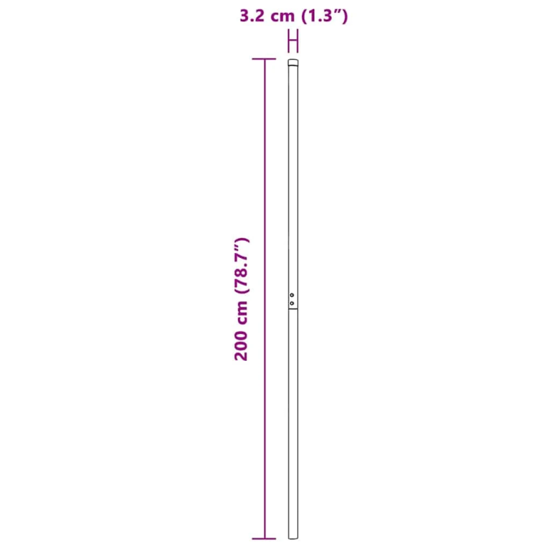 vidaXL Žoga āķis 2 pcs Sudraba Pulverkrāsots tērauds