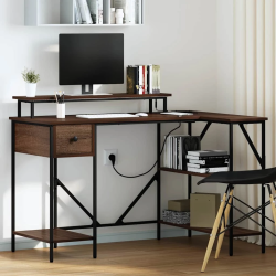 vidaXL Galds Brūns ozols 120 x 79 x 86,5 cm Inženierijas koks