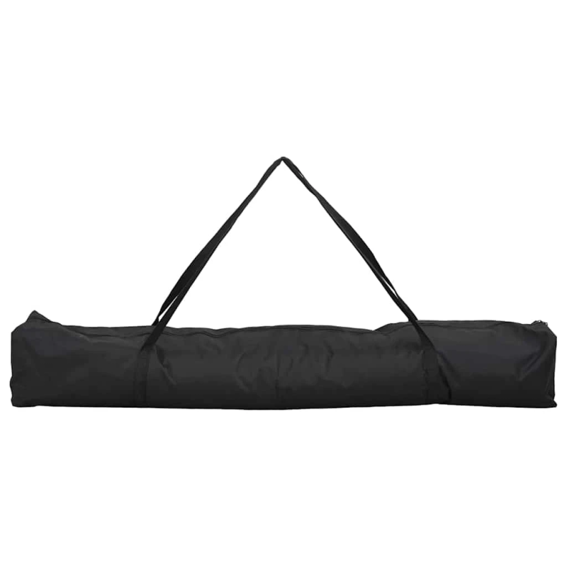 vidaXL Beisbols un softbols Melna 702 x 369,5 x 243,5 cm Poliesters