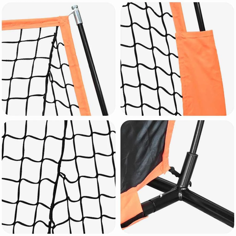 vidaXL Golf treniņu palīglīdzeklis Melna 250 x 106,5 x 210 cm