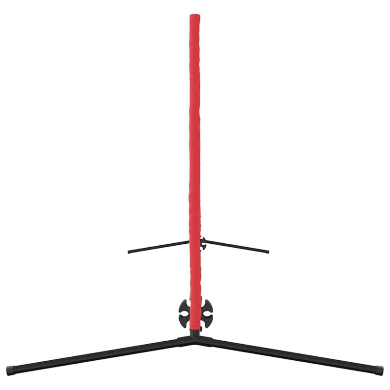 vidaXL Tenisa tīkls Melns un sarkans 396 x 92 x 87 cm Poliesters