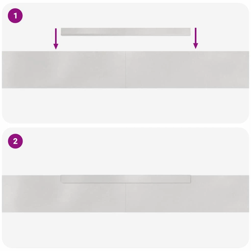 vidaXL Zāliena Apmale Sudraba 450 x 0.05 x 15 cm Nerūsējošs tērauds