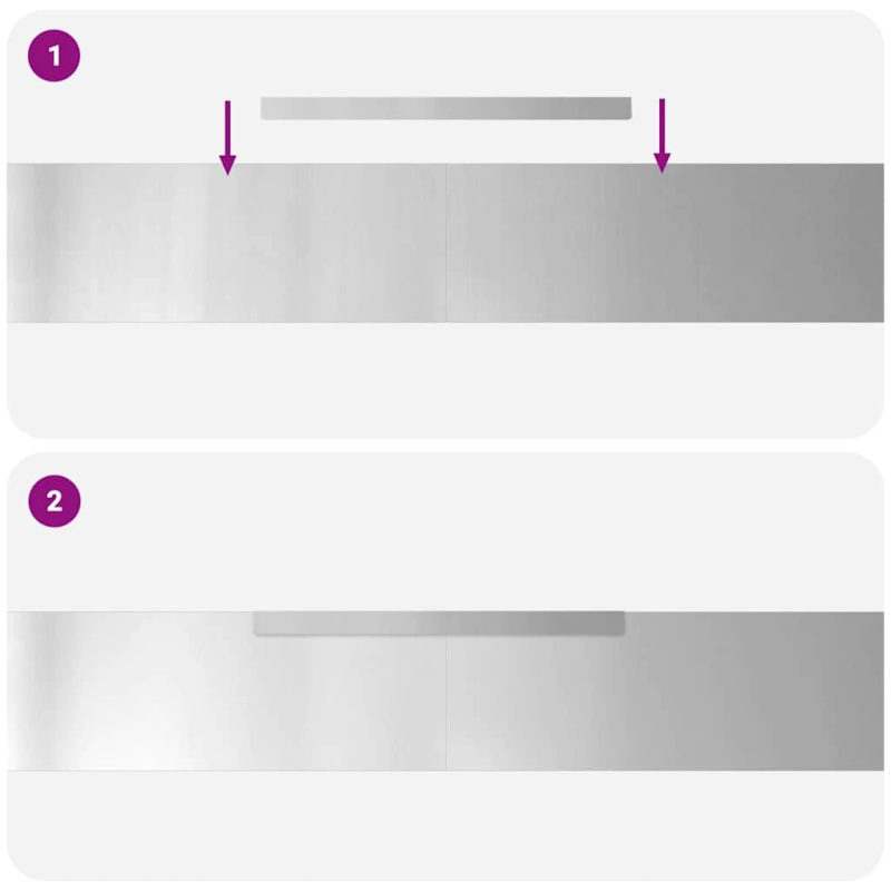 vidaXL Zāliena Apmale Sudraba 450 x 0.05 x 15 cm Cinkots tērauds