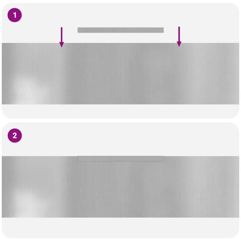 vidaXL Zāliena Apmale Sudraba 450 x 0.05 x 15 cm Cinkots tērauds