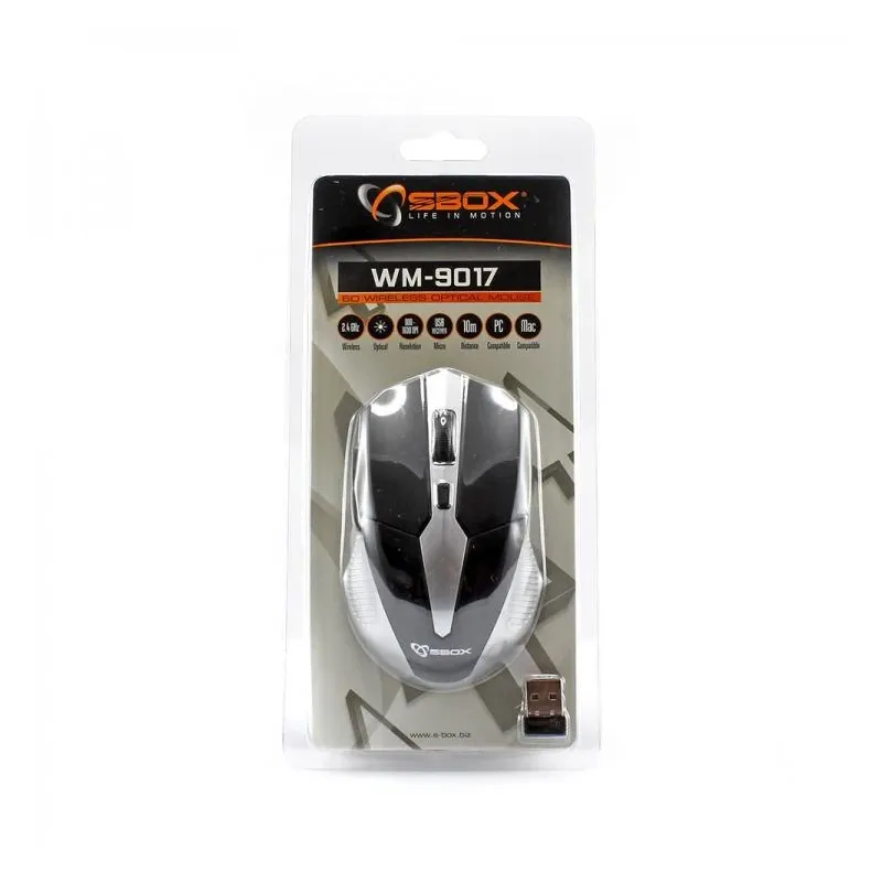 Sbox WM-9017BS Black-Silver