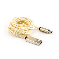 Sbox USB-TYPEC-15G USB- Type C M-M 1.5m Fruity Gold