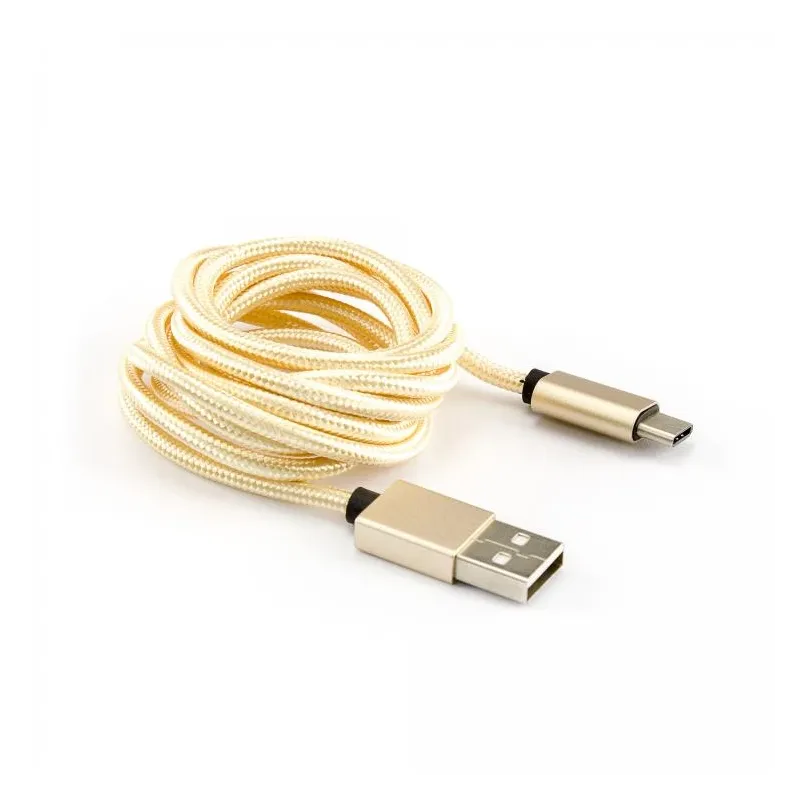 Sbox USB-TYPEC-15G USB- Type C M-M 1.5m Fruity Gold