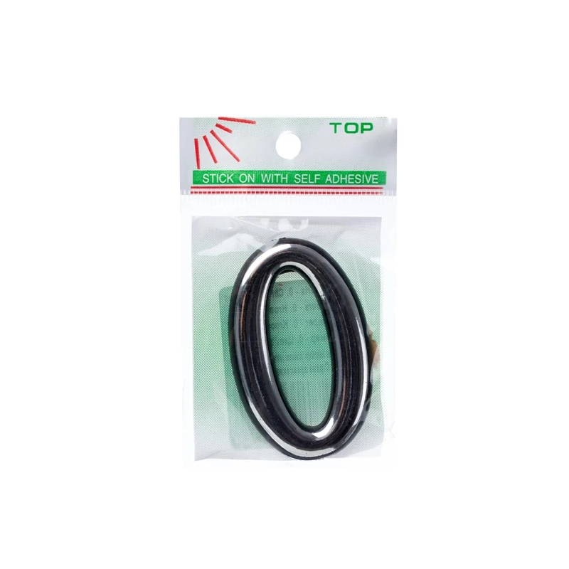 Numurs "0" CR 0. hroma krāsa. 5 cm