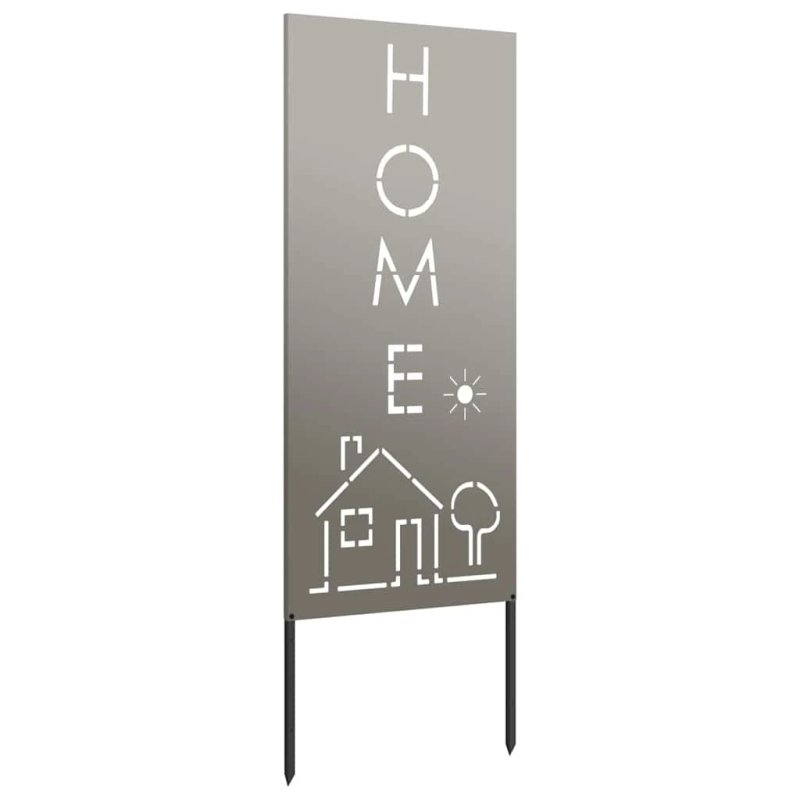 vidaXL Dārza privātuma ekrāns Rūsa 50 x 140 cm Laika izturīgs tērauds