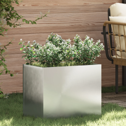 vidaXL Dārza stādītājs Cinkots tērauds 50 x 32 x 40 cm Cinkots tērauds