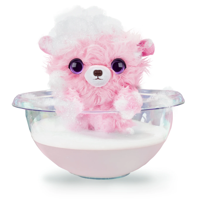 SCRUFF-A-LUVS plīša mājdzīvnieks, rozā, 19 cm